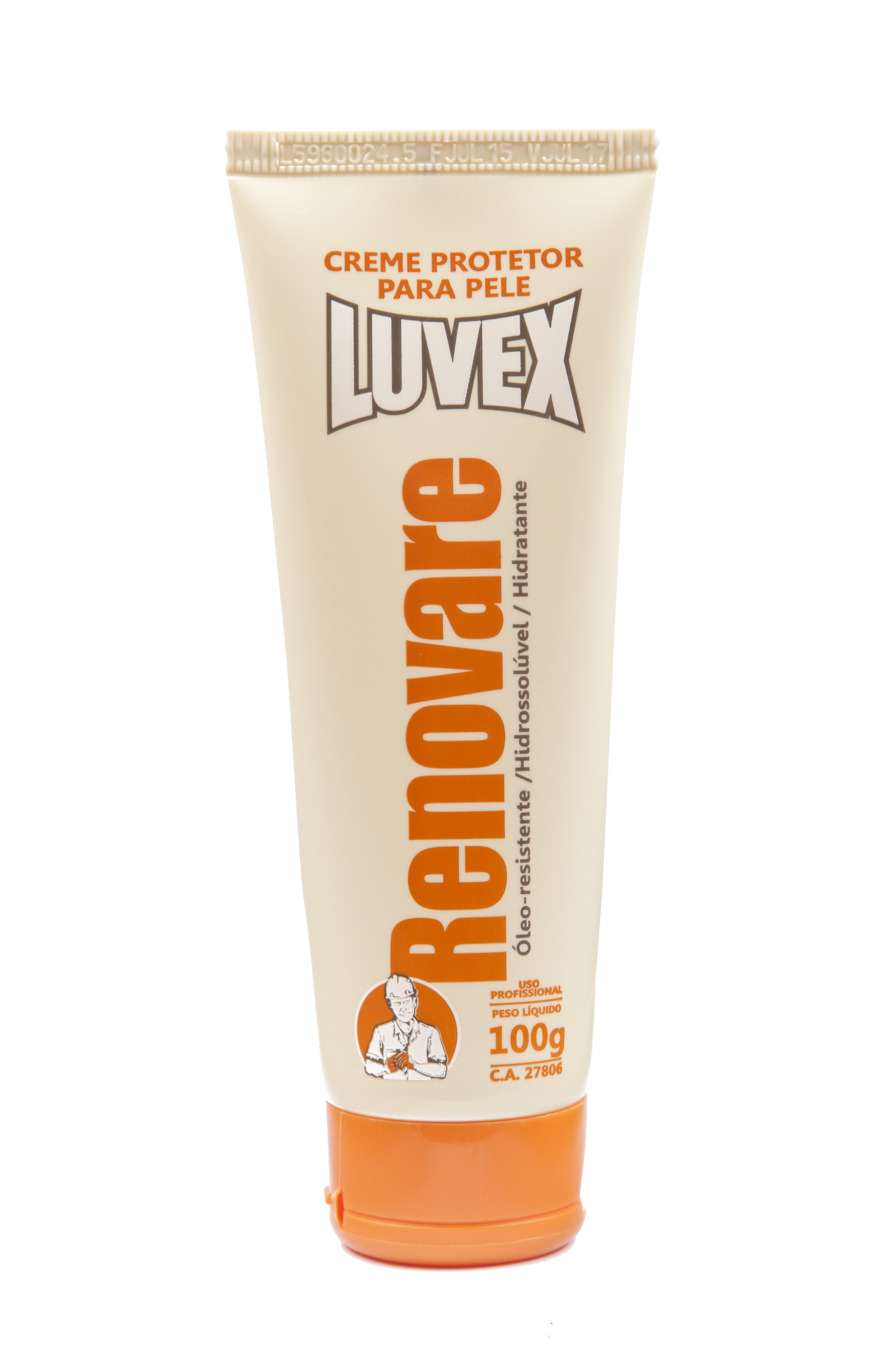 Creme Protetor para Pele 100g Regenerador - Luvex